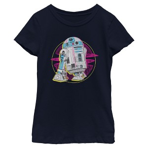 Girls Star Wars R2-D2 Retro Vibes T Shirt - 1 of 4