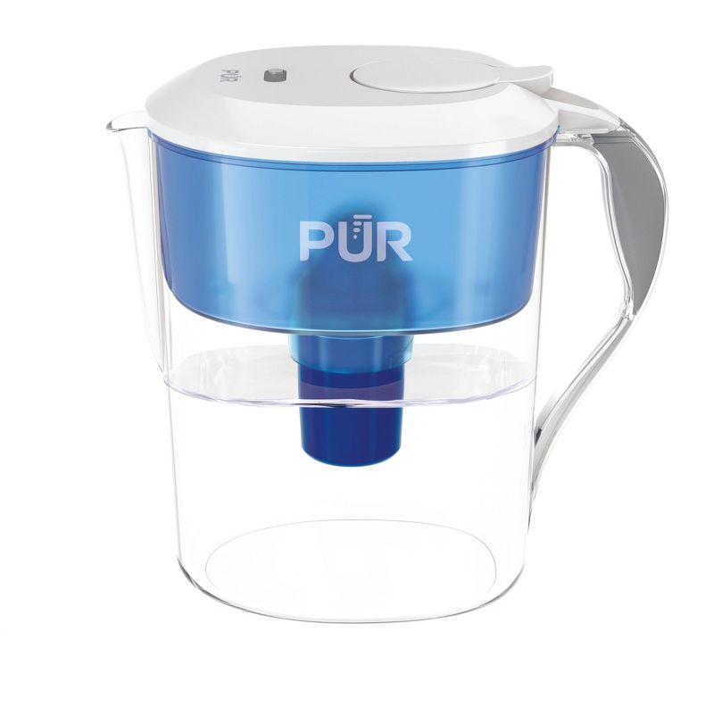 PUR 11 Cup Water Filtration Pitcher - Blue/White, 3 of 10