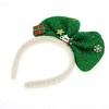Unique Bargains Classic Halloween Headband 4.72" Diameter Green White 1 Pc - 4 of 4