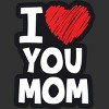 Boy's Design By Humans I Love You Mom Heart By solon2020 T-Shirt - 2 of 2