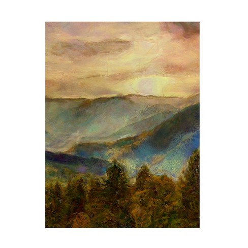 Trademark Fine Art - Alonzo Saunders  Into the Valley II Canvas Art - image 1 of 4