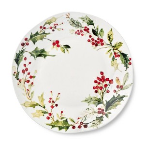 Certified International Holly and Vines Round Platter - 1 of 4