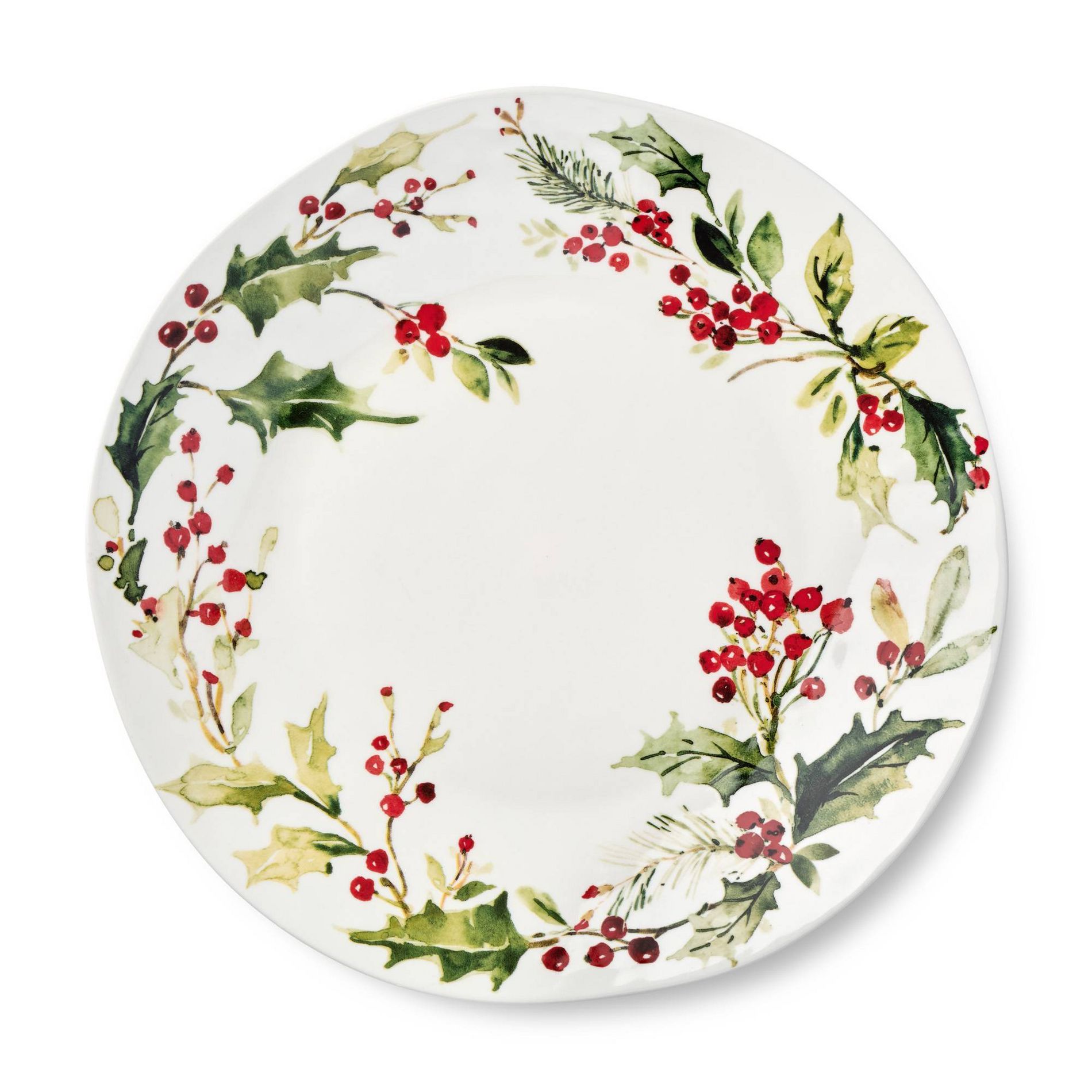 Certified International Holly and Vines Round Platter
