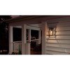 Urban Ambiance Luxury Art Deco Deco Outdoor Wall Light,  13.25"H x 6.5"W,  Oil Rubbed Bronze Finish, UHP1100 - 2 of 4