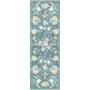 Nourison Botanical Washables Floral Indoor Flatweave Rug - 1 of 4