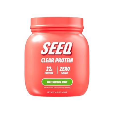 Seeq Clear Protein Powder - Watermelon Wave - 15 Servings