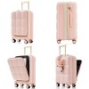 Hardshell Luggage Set,3-Piece Lightweight Suitcases (20"/24"/28") with Spinner Wheels,Cup Holder,20" Front Opening Carry-On with USB Port–Cuddlewood - 3 of 4