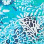 ocean stamped paisley