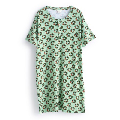 Vera Bradley Women's Outlet Cotton Henley Night Dress