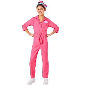 Barbie Barbie Pink Power Jumpsuit Child Costume - 1 of 2