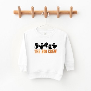 The Juniper Shop The Boo Crew Glitter Toddler Graphic Sweatshirt - 1 of 3