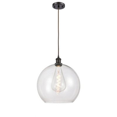 Athens - 1 Light Pendant In Industrial Style-18.38 Inches Tall and 13.75 Inches Wide