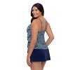 Trimshaper Women's Lena 4 Tier Ruffle Tankini Swimsuit Top - 2 of 3