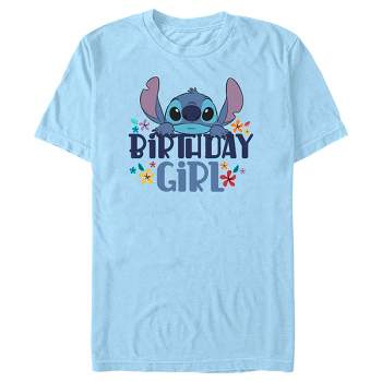 Men's Lilo & Stitch Birthday Girl Stitch T-Shirt
