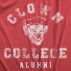Womens Clown College Alumni T Shirt Funny Sarcastic Graduate Cap Tee For Ladies - Crazy Dog Women's T Shirt - 2 of 4