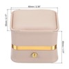 Unique Bargains Cloth PU Leather Wedding Ring Box - 2 of 4