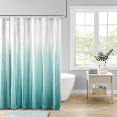 PAGED 72x72 Inch Shower Curtain Modern Shower Curtain with Ombre Design for Bathroom, Machine Washable