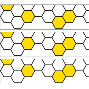 Creative Teaching Press® Busy Bees Honeycomb EZ Border™, 48 Feet Per Pack, 3 Packs - 1 of 3