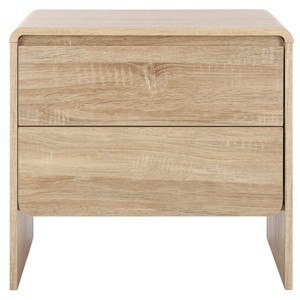 Arsenio 2 Drawer Nightstand - NST3101 - Safavieh - 1 of 4