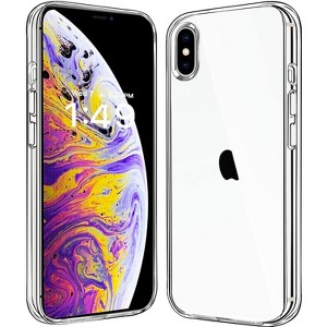 Entronix Case Compatible with iPhone X/XS - [Hard Back] Slim Clear - 1 of 1