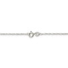 Black Bow Jewelry 1mm, Sterling Silver, Twisted Serpentine Chain Necklace - 4 of 4