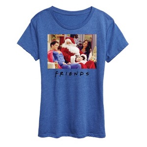 Women's - Friends - Xmas Costumes Short Sleeve Graphic T-Shirt - 1 of 4