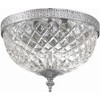 Crystorama Lighting Ceiling Mount 2 - Light Flush Mount in  Polished Chrome - 3 of 4