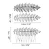 Unique Bargains Grace Leaf Pattern Set Hair Barrettes 1 Pc - 4 of 4