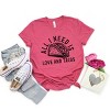 Simply Sage Market Valentine Taco Short Sleeve Tee - S - Raspberry - 3 of 4