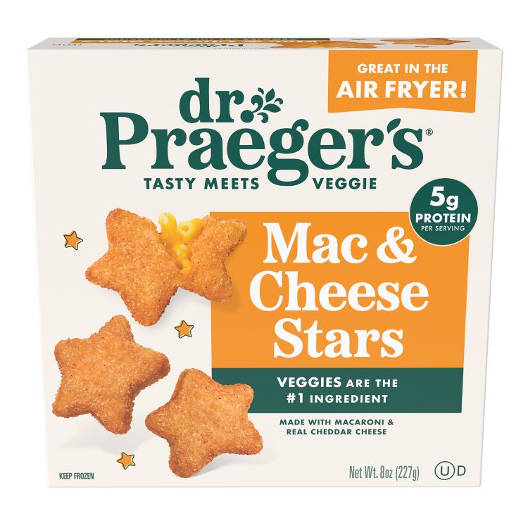 Dr. Praeger's Frozen Mac and Cheese Stars - 8oz, 2 of 4