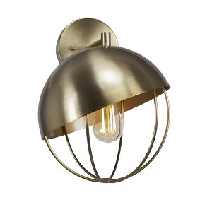 Toltec Lighting Neo 1 - Light Sconce in  New Aged Brass - 1 of 1