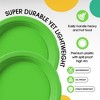 Exquisite Disposable Plastic Dinner Plates- 100 Count - 4 of 4