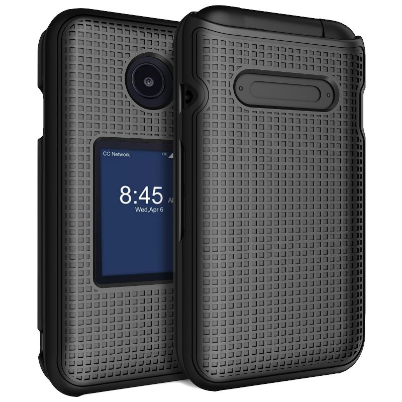 Nakedcellphone Hard Case for Consumer Cellular Verve Snap Flip Phone (Z2336CC), 1 of 8