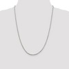 Black Bow Jewelry 2.25mm Sterling Silver, Solid Twisted Box Chain Necklace - 2 of 4