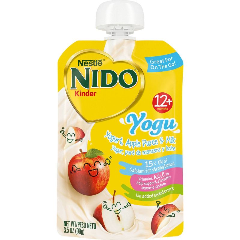 Gerber Nido Apple and Yogurt Baby Snack Pouch - 3.5oz, 5 of 8