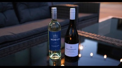 Whitehaven New Zealand Sauvignon Blanc White Wine, 750ml Glass Bottle 