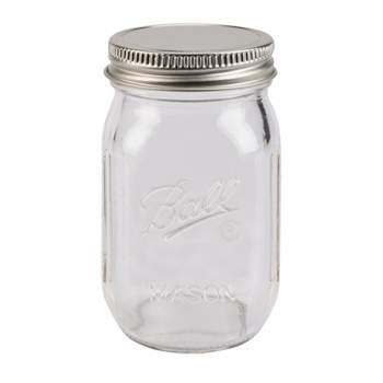 Ball 4oz 4pk Glass Mini Mason Jar with Lid