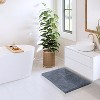 Hearth & Harbor Bathroom Rugs, Machine Washable Chenille Bath Mat for Bathroom - 2 of 4