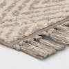 Diamond with Fringe Rug Gray - Threshold™ - 3 of 4