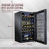 Schmecke 18.7 in. 34 Bottle Compressor Freestanding Wine and Beverage Cooler - 3 of 4