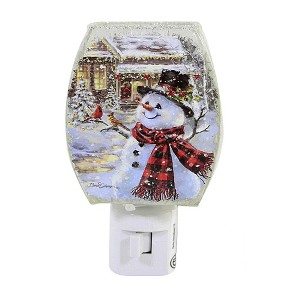 Stony Creek 4.75" Delightful Snowman Night Light Electric Plug In  -  Nightlights - 1 of 3