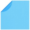 VidaXL Round Pool Cover 192 inch PE Blue - 3 of 4