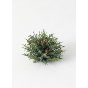 Sullivans Artificial Frosted Arborvitae Orb 7"H Green - 1 of 1