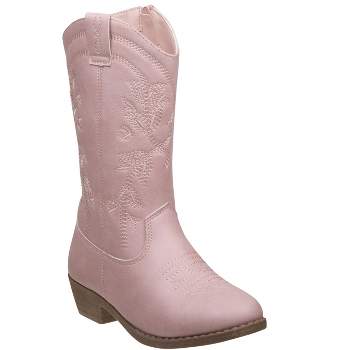 Kensie Girl zip-up boot with a heel (Little Kids)