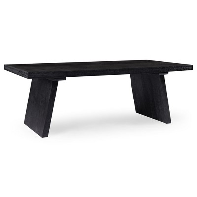 Maven Lane Marcella Wood Coffee Table, Contemporary Accent Table