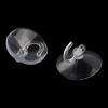 Unique Bargains Home Kitchen Bathroom Wall 40mm Dia Suction Cup Hooks and Hangers Clear 5 Pcs - 3 of 4