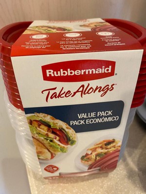 Rubbermaid Take Alongs 7F52RETCHIL Food Storage Container Set, 3.2