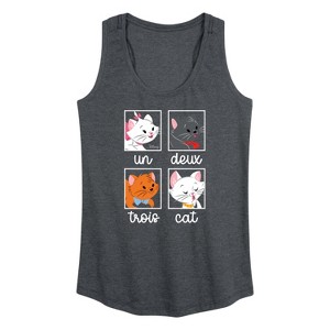 Women's - Disney - Cats & Dogs Graphic Racerback Tank - 1 of 4
