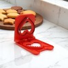 Unique Bargains Cookie Mould Cutter New Heart Press Cookie Cutter Hand Washable Stainless Steel Plastic 4.9"x6.3"1.7" 1Pcs - 2 of 4