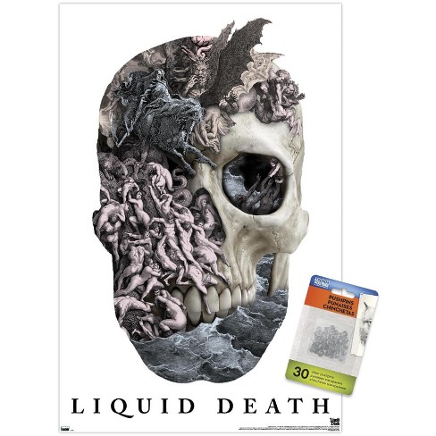 Trends International Liquid Death - Designer Death Unframed Wall Poster Prints - image 1 of 4